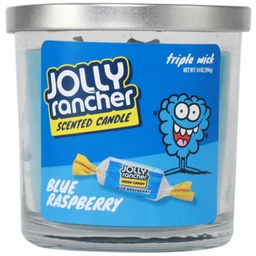[sts112b] Candle Jolly Rancher 14oz Blue Raspberry Box of 4