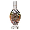 CannAccessories Glass Globe Directional Airflow Carb Cap Reversal Pattern