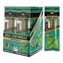 King Palm Pre-Roll Pouch -Slim Magic Mint- 2 Per Pack - Box Of 20 