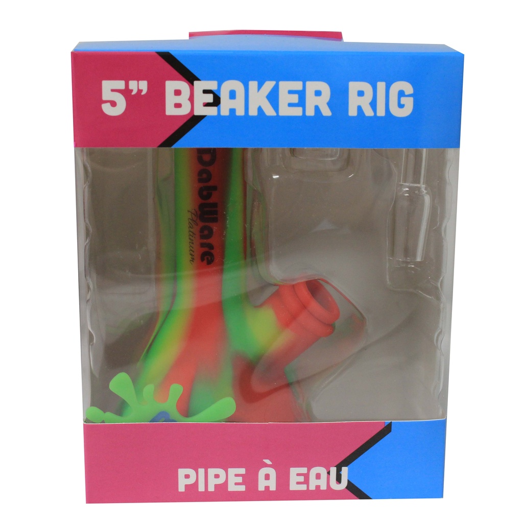 Silicone Rig Dabware Platinum 5" Beaker