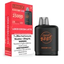 Federal *EXCISED* Nicotine Pod Flavour Beast Level X Boost G2 Loco Cocoa Latte Box of 6