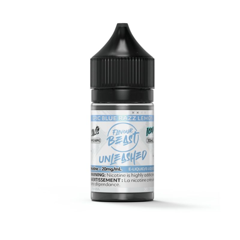 Ontario *EXCISED* Nicotine Liquid Flavour Beast Unleashed Epic Blue Razz Lemon