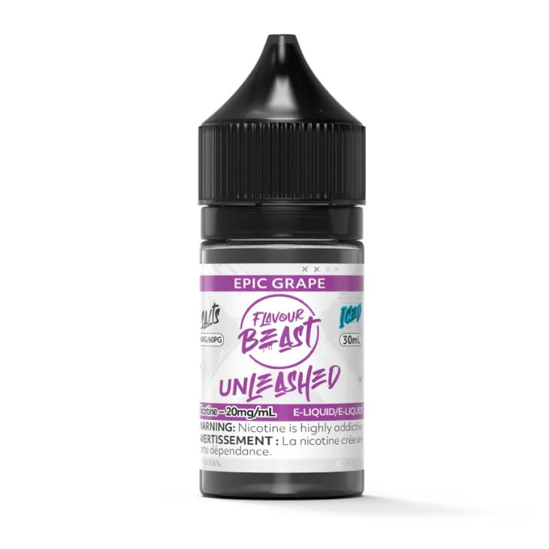 Ontario *EXCISED* Nicotine Liquid Flavour Beast Unleashed Epic Grape