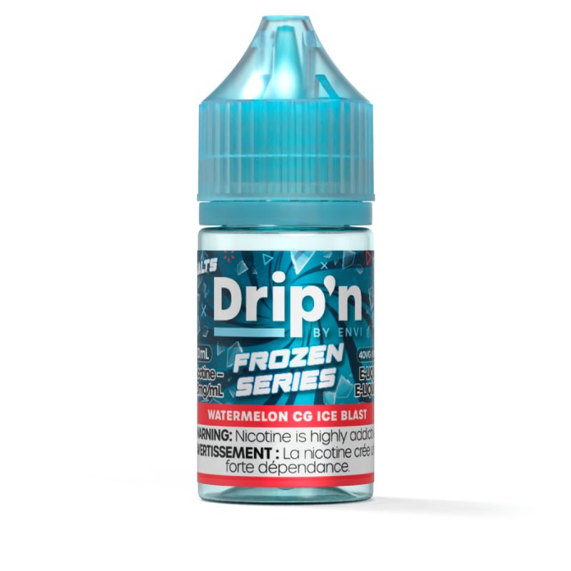 Manitoba *EXCISED* Nicotine Liquid Drip'n Envi Frozen E-Liquid Watermelon CG Ice Blast