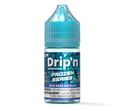 Ontario *EXCISED* Nicotine Liquid Drip'n Envi Frozen E-Liquid Blue Razz Ice Blast