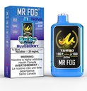 Manitoba *EXCISED* Disposable Vape Mr Fog NOVA Blue Razz Steezy Blueberry Box of 5