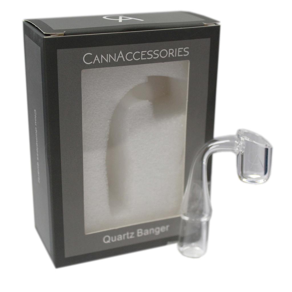 Glass Concentrate Accessory Cannacessories Quartz Banger 5MIL 14mm Female 90 Degree