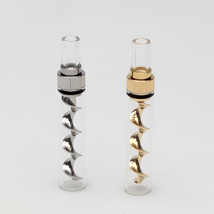 Mini Glass Blunt With Corkscrew Twist