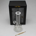 Glass Concentrate Rig Tech Tubes 8" Fixed Stem Mini Beaker