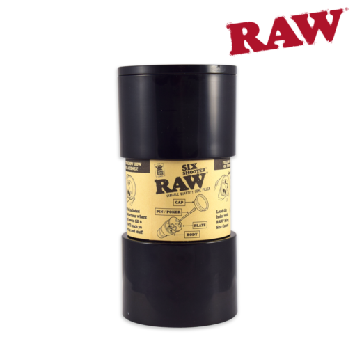 Raw Six Shooter King Size Cone Filler