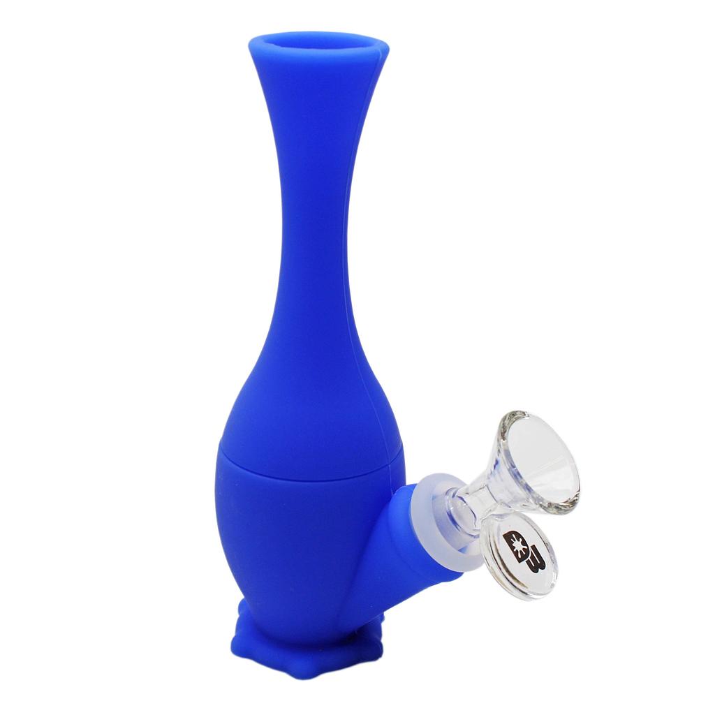 Silicone Bubbler Dabware Platinum 6" Mini Bong