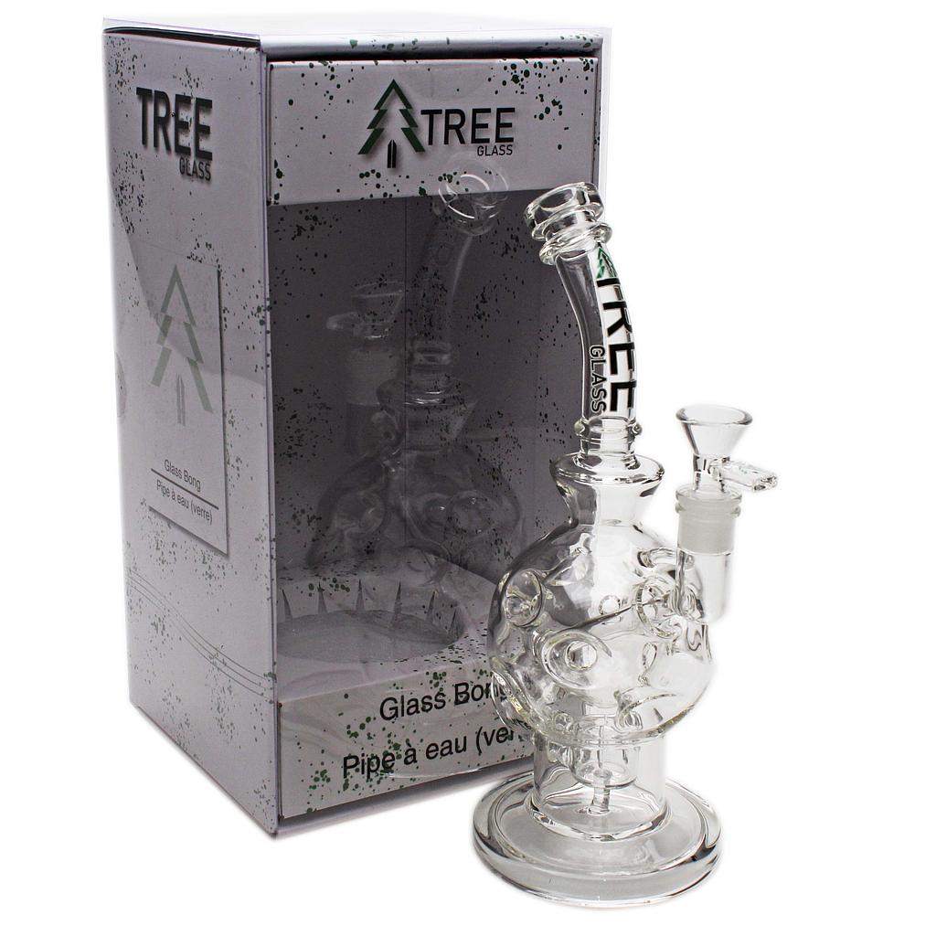 Tree Glass 10" Perked Fabrige Egg Bubbler