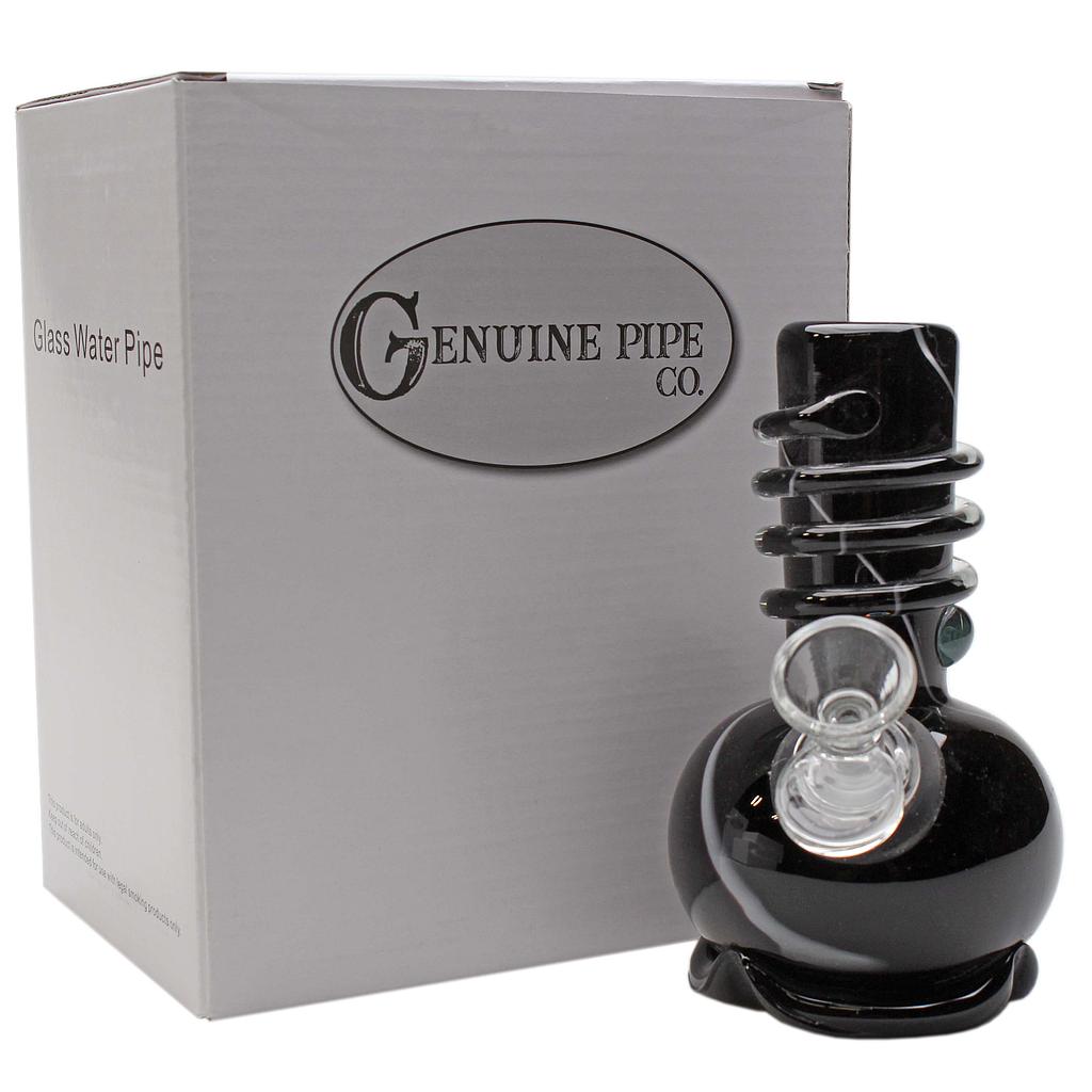 Premium Softglass Genuine Pipe Co Bong 5" Heavy Bubble Base