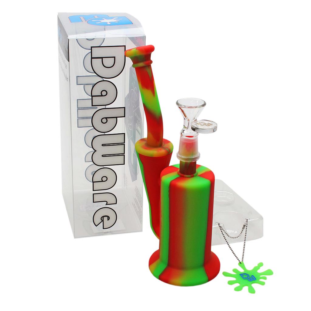 Silicone Bubbler - Dabware Platinum 8" Recycler