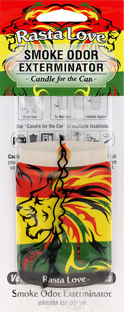 Odor Eliminator - Smoke Odor - Candle for the Car - Rasta Love