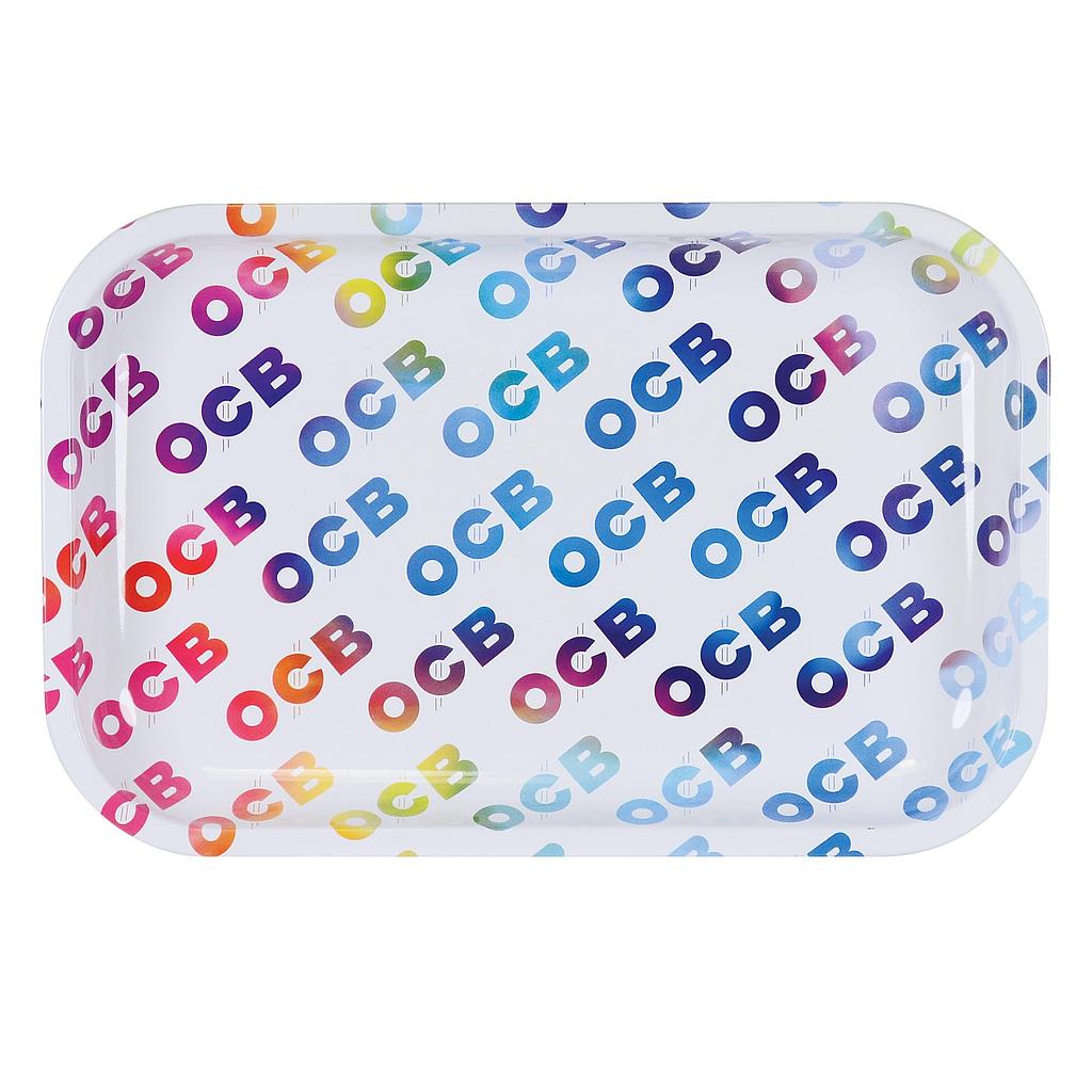 Rolling Tray OCB Metal Tray OCB Rainbow Medium