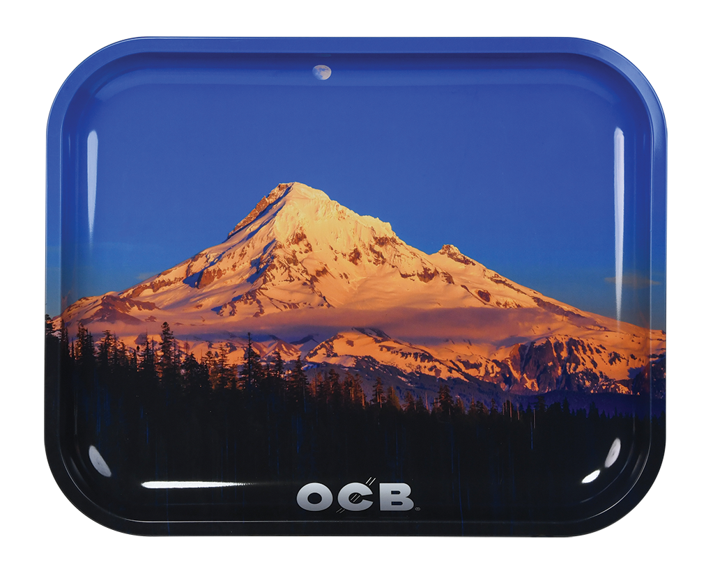 Rolling Tray OCB Metal Tray OCB Mount Hood Large