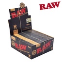 Raw Black King Size Slim Rolling Papers Box/50