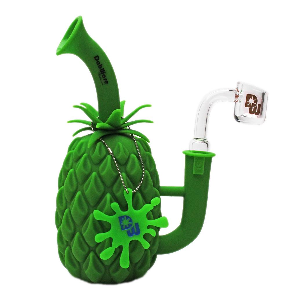 Silicone Rig Dabware Platinum Pineapple Rig