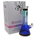 BoroSci 13" Royalty Blue 7mm Beaker Bong