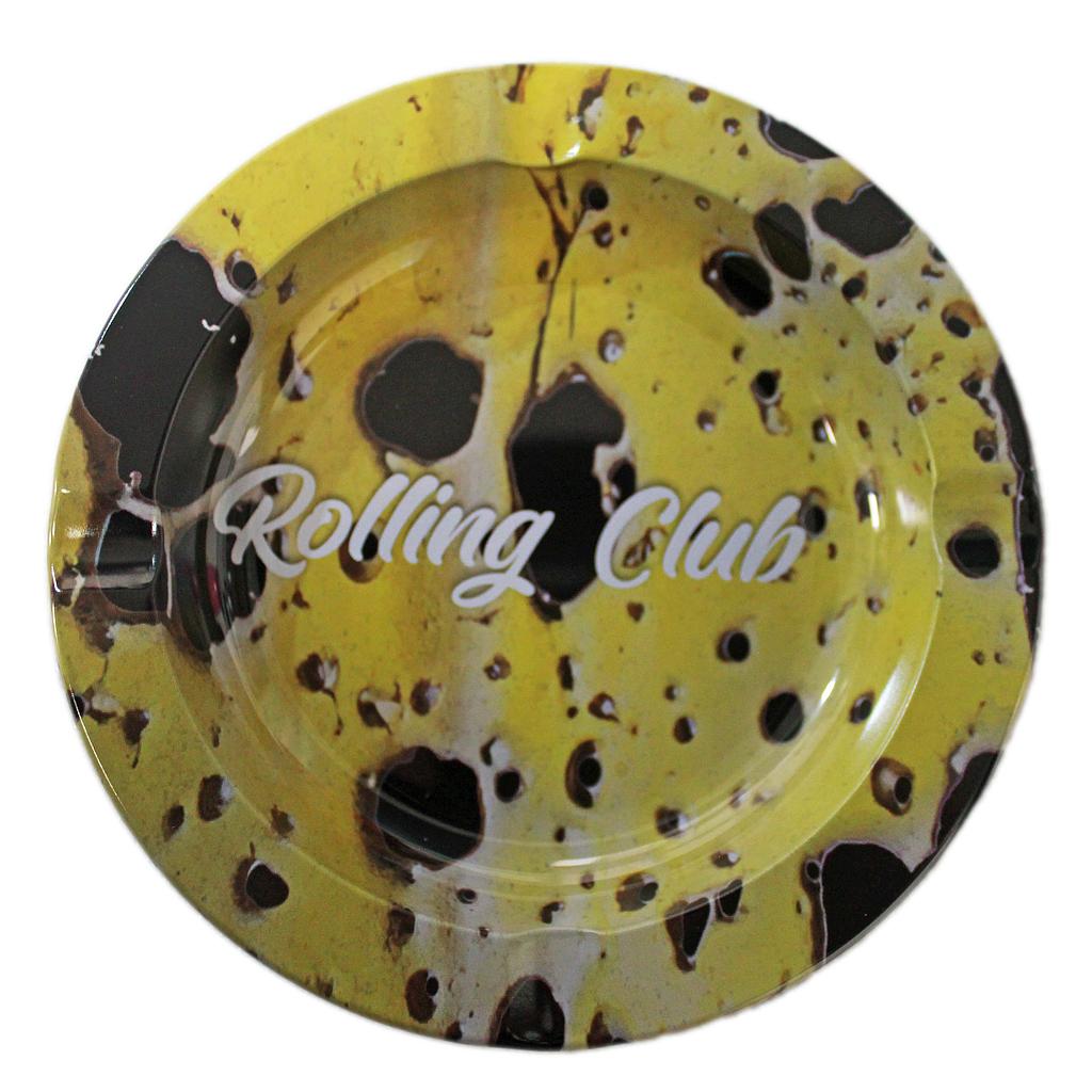 Rolling Club Metal Ashtray - Small - Shatter