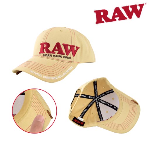 Raw 5 Panel Poker Hat - Tan