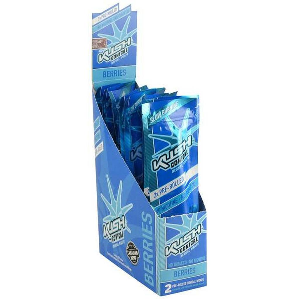 Hemp Wrap Kush Cones Berries Box Of 15