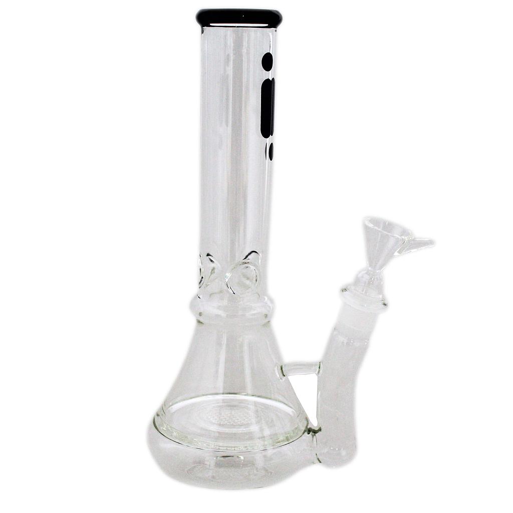 Glass Bong - 10" Beaker Honeycomb