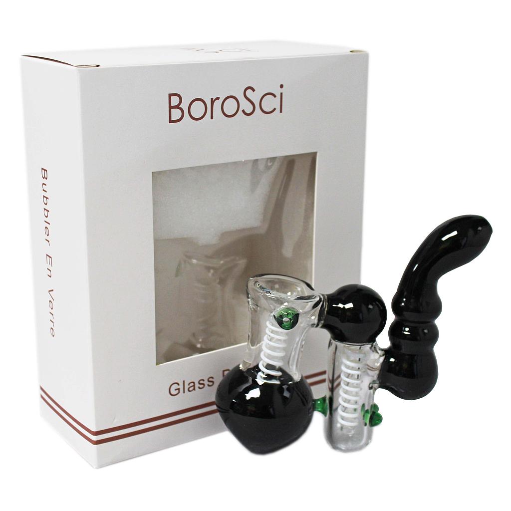 Glass Bubbler BoroSci 7.5" Dubbler