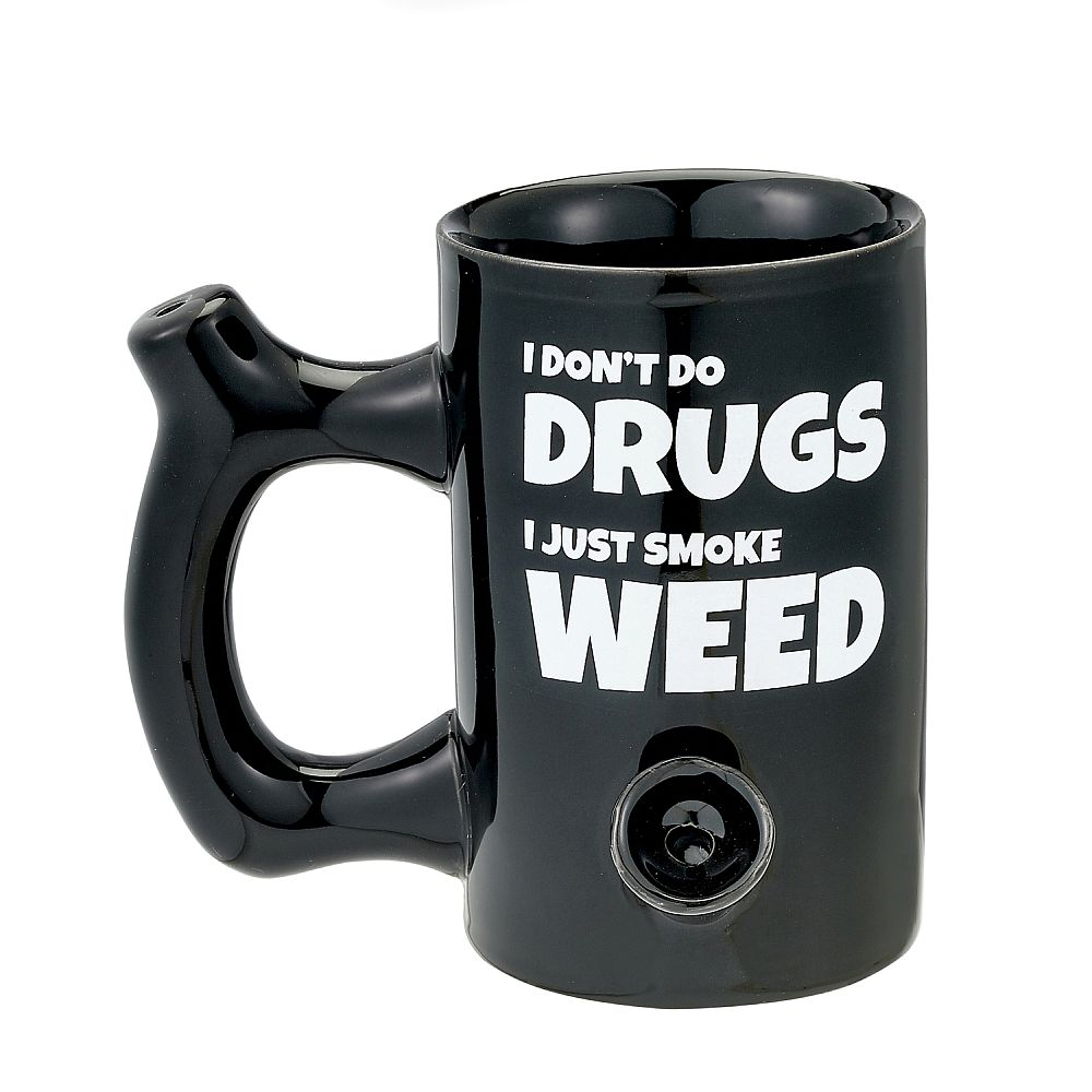 Ceramic Mug Pipe Don't Do Drugs