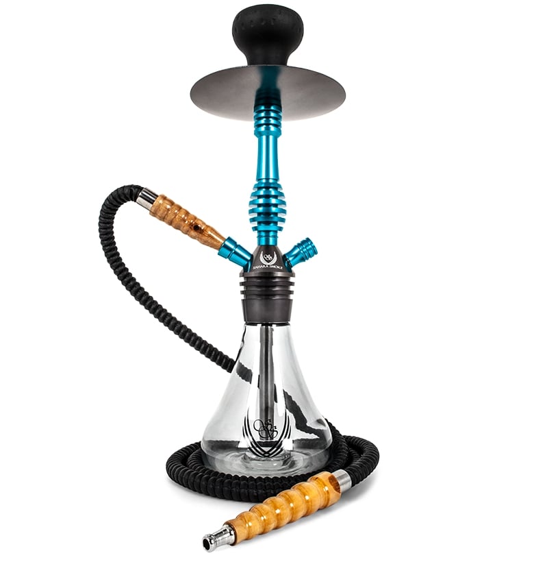 17.5" Sahara Smoke Hookah Genesis - Blue