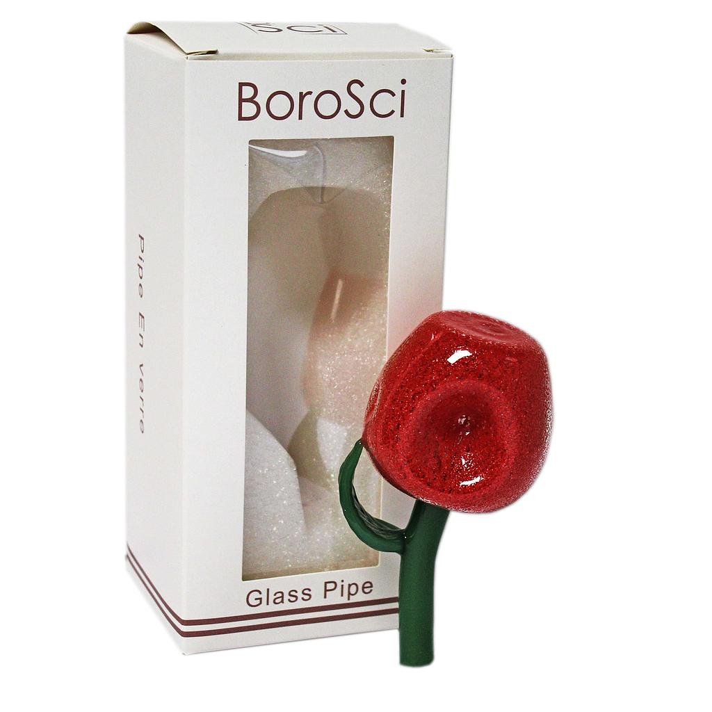 Glass Pipe BoroSci Apple Pipe