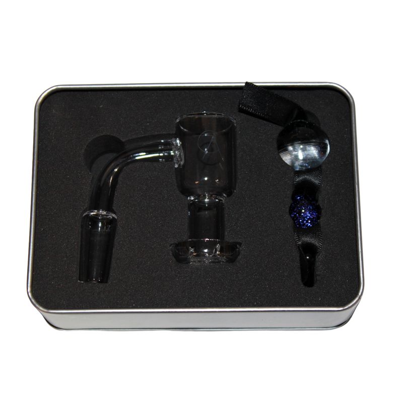 Cannacessories Terp Slurp Banger 14mm 90 Degree Kit Dichro