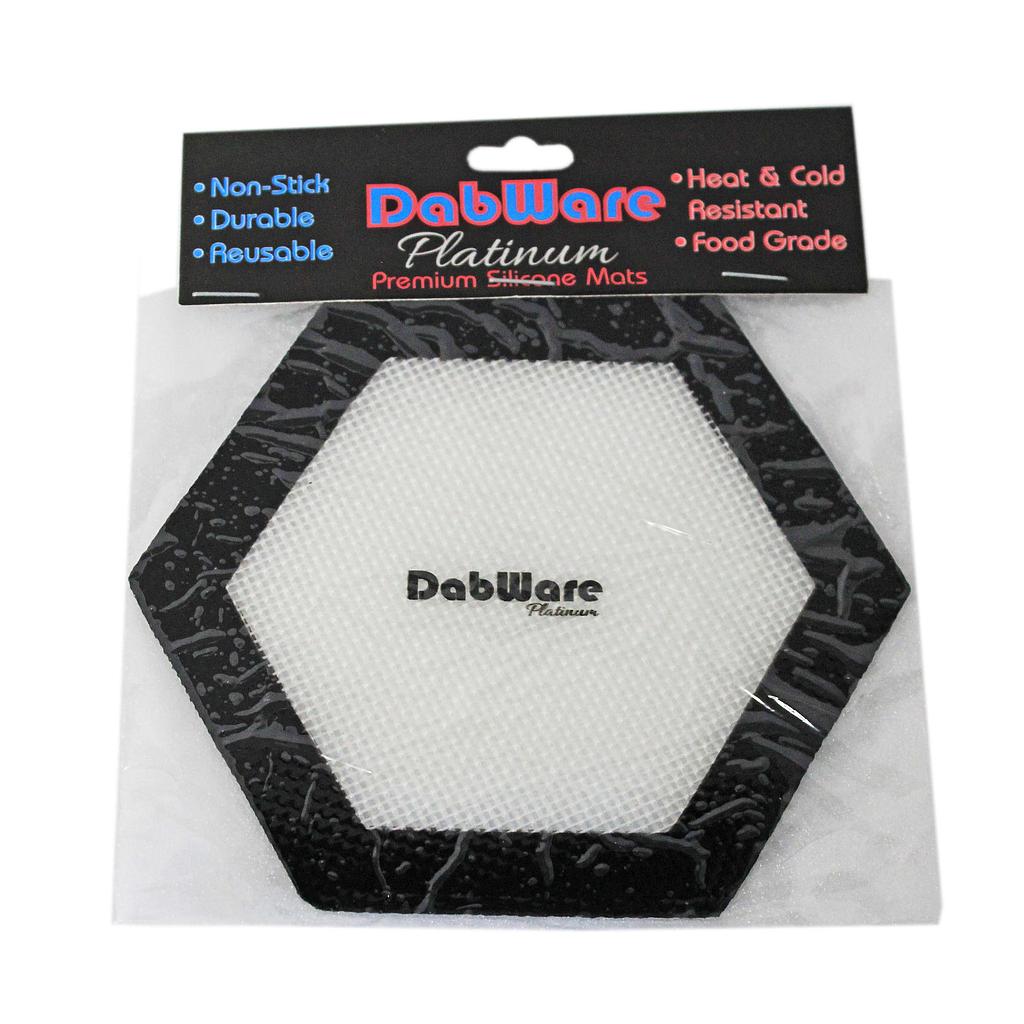 Silicone Mat Dabware Platinum Hex 5"