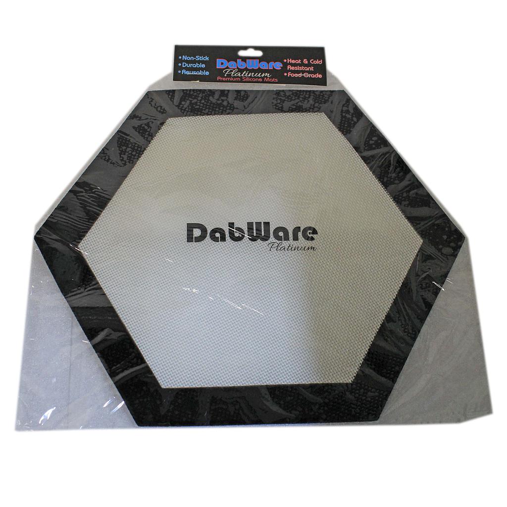 Silicone Mat Dabware Platinum Hex 11"