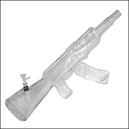 Glass Bong 20" AK-47 Shaped