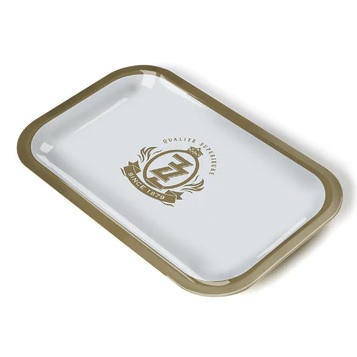 Zig Zag Metal Rolling Tray - Small - Original