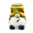 Ceramic Storage Jar Gnome