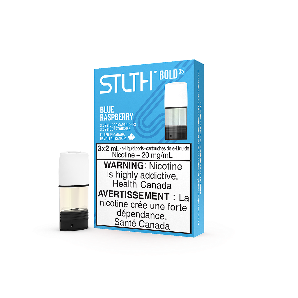 *EXCISED* STLTH Pod 3-Pack -Blue Raspberry+ Bold