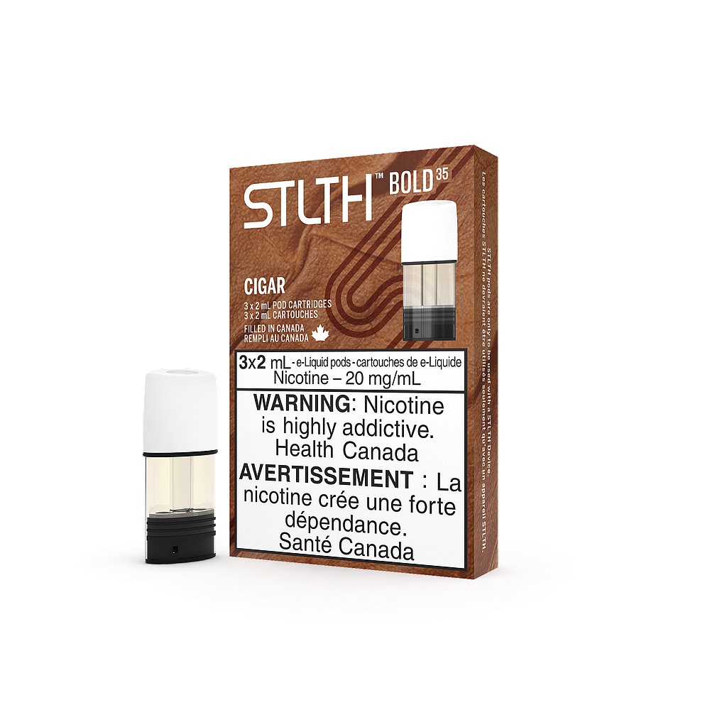 *EXCISED* STLTH Pod 3-Pack -Cigar + Bold