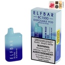 *EXCISED* Elf Bar Disposable Vape BC1000 650mAh Blue Razz Ice Box Of 10