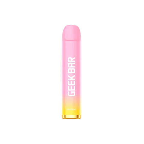 *Excised* Disposable Vape Geek Bar Meloso Pink Lemon Ice Box of 6