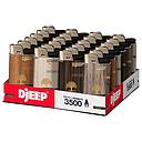 Disposable Lighters Djeep Elegant Lighter Box of 24