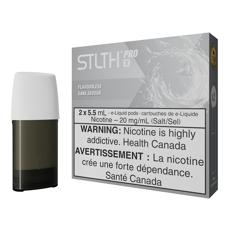 *EXCISED* STLTH Pro X Pod Pack Flavourless 5.5ml Pack of 2 Pods Box of 5