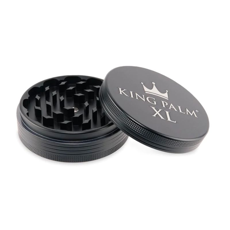 Metal Grinder King Palm 2pc 4" Black Box of 6