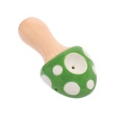 Ceramic Pipe Wacky Bowlz Mushroom 3.5"