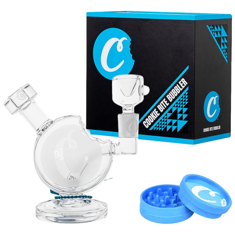 Glass Bubbler Cookies Bite 5.75"