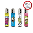 Lighters Clipper Bone Portraits Series Box of 48