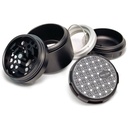 Grinder Bake Sale With  Bake Sale Logo Aircraft Grade Aluminum Removable Magnetic Screen 5pcs 2.5"