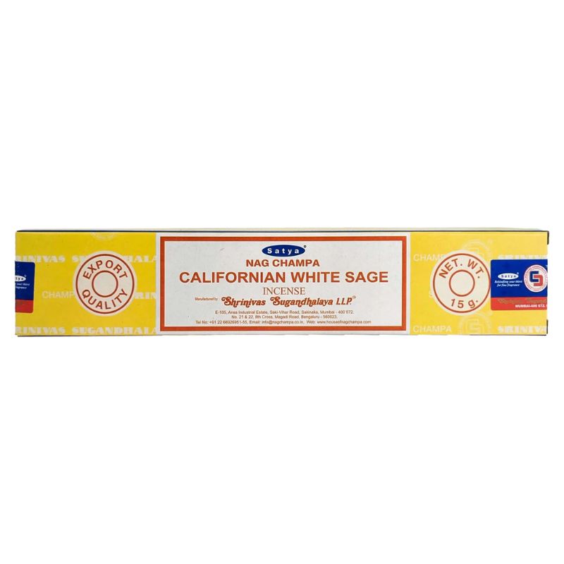 Incense Satya Seven Chakras  15g Box of 12